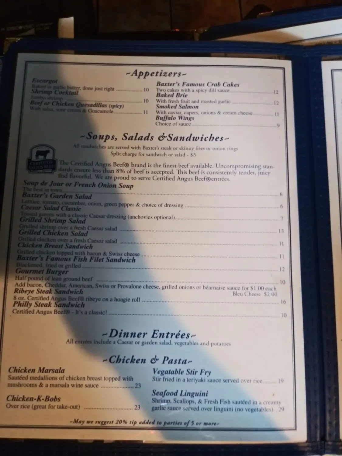 Menu 6