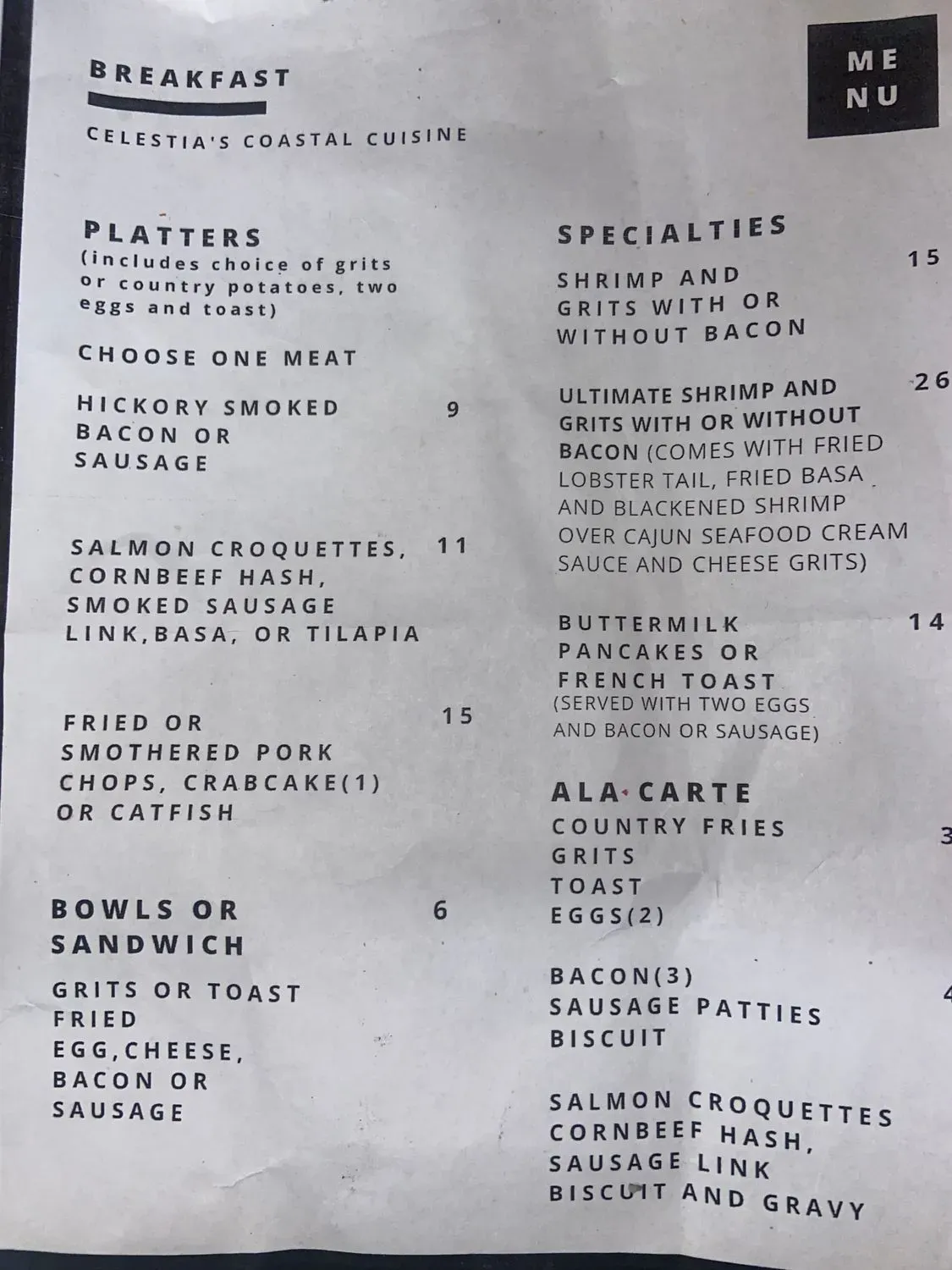 Menu 4