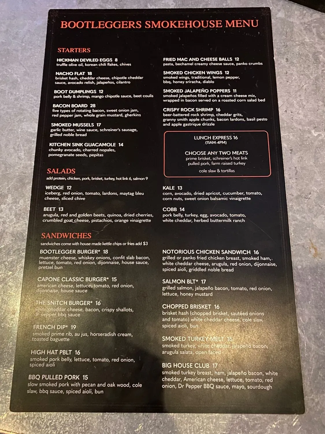 Menu 3