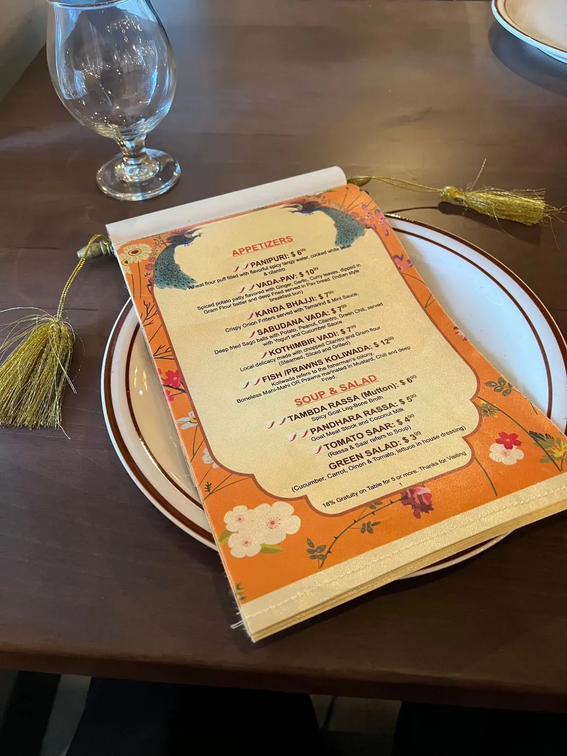 Menu 6