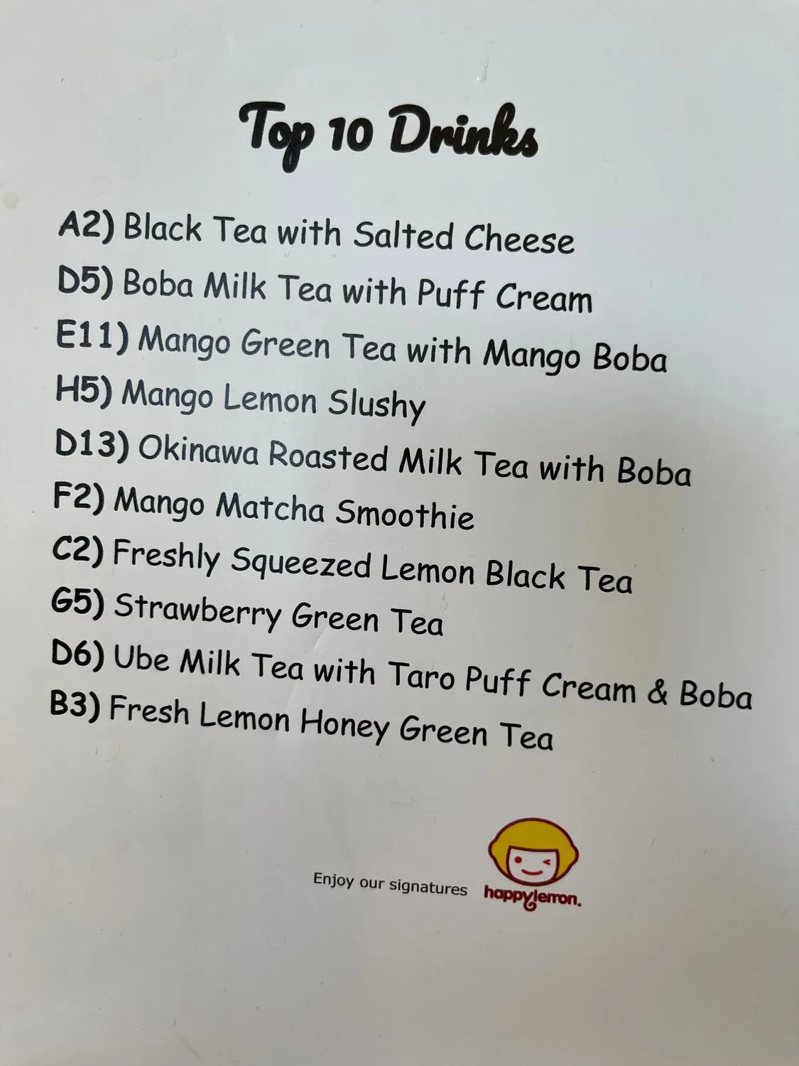 Menu 3