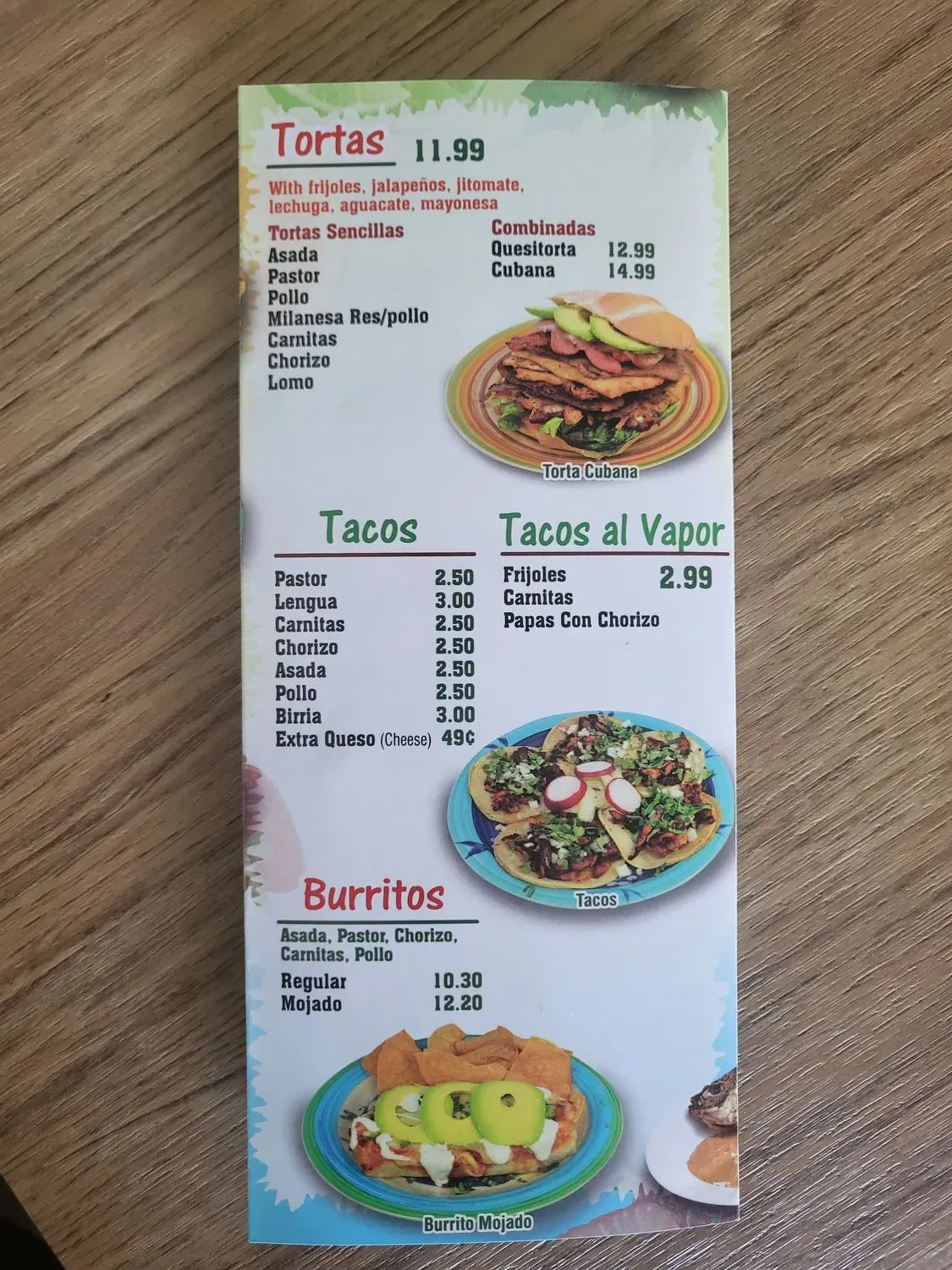 Menu 3