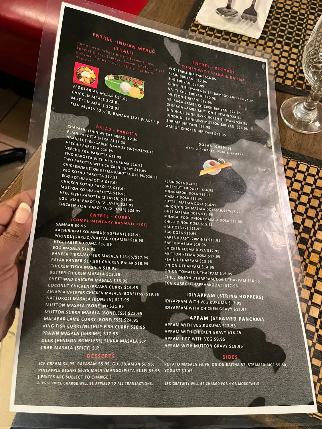 Menu 6