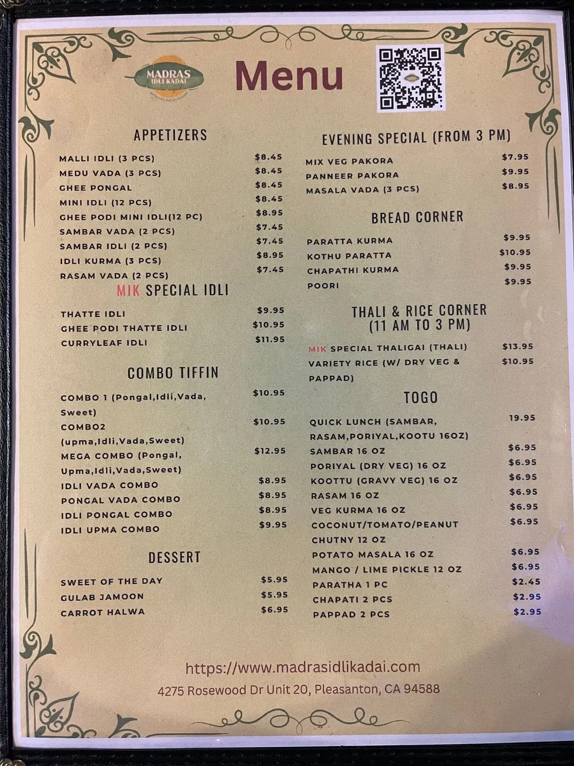 Menu 3