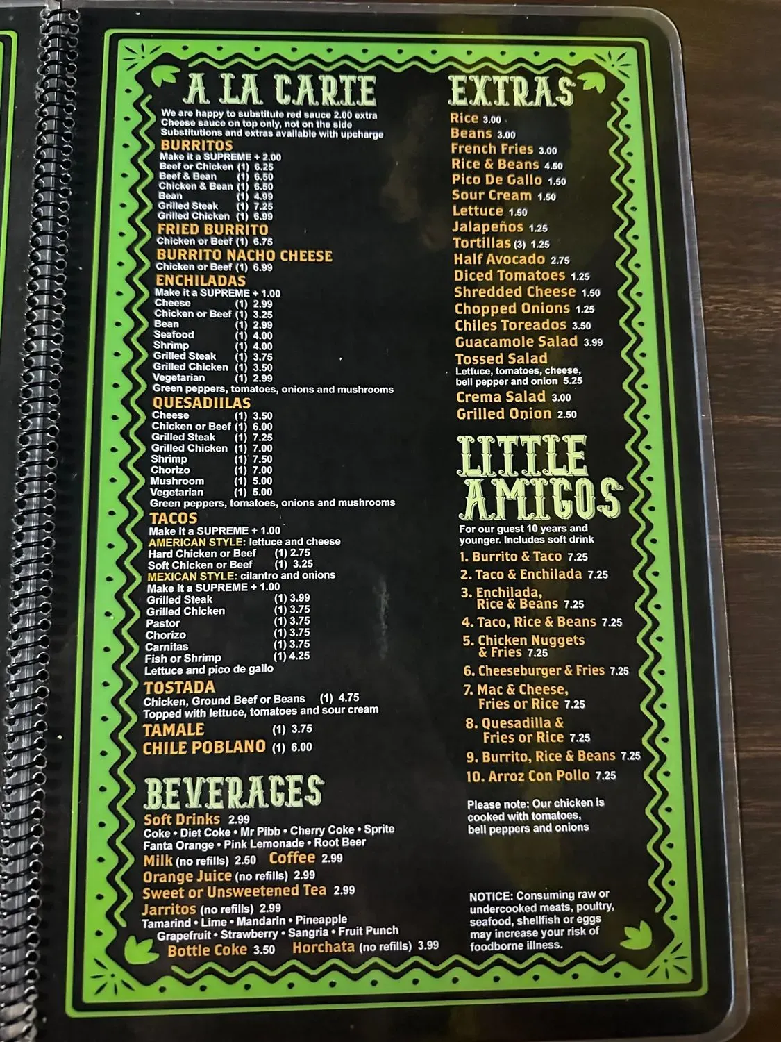 Menu 4