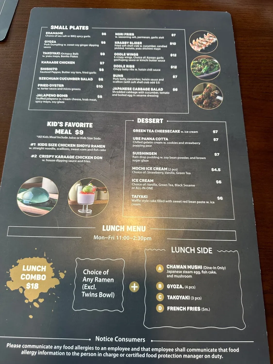 Menu 3