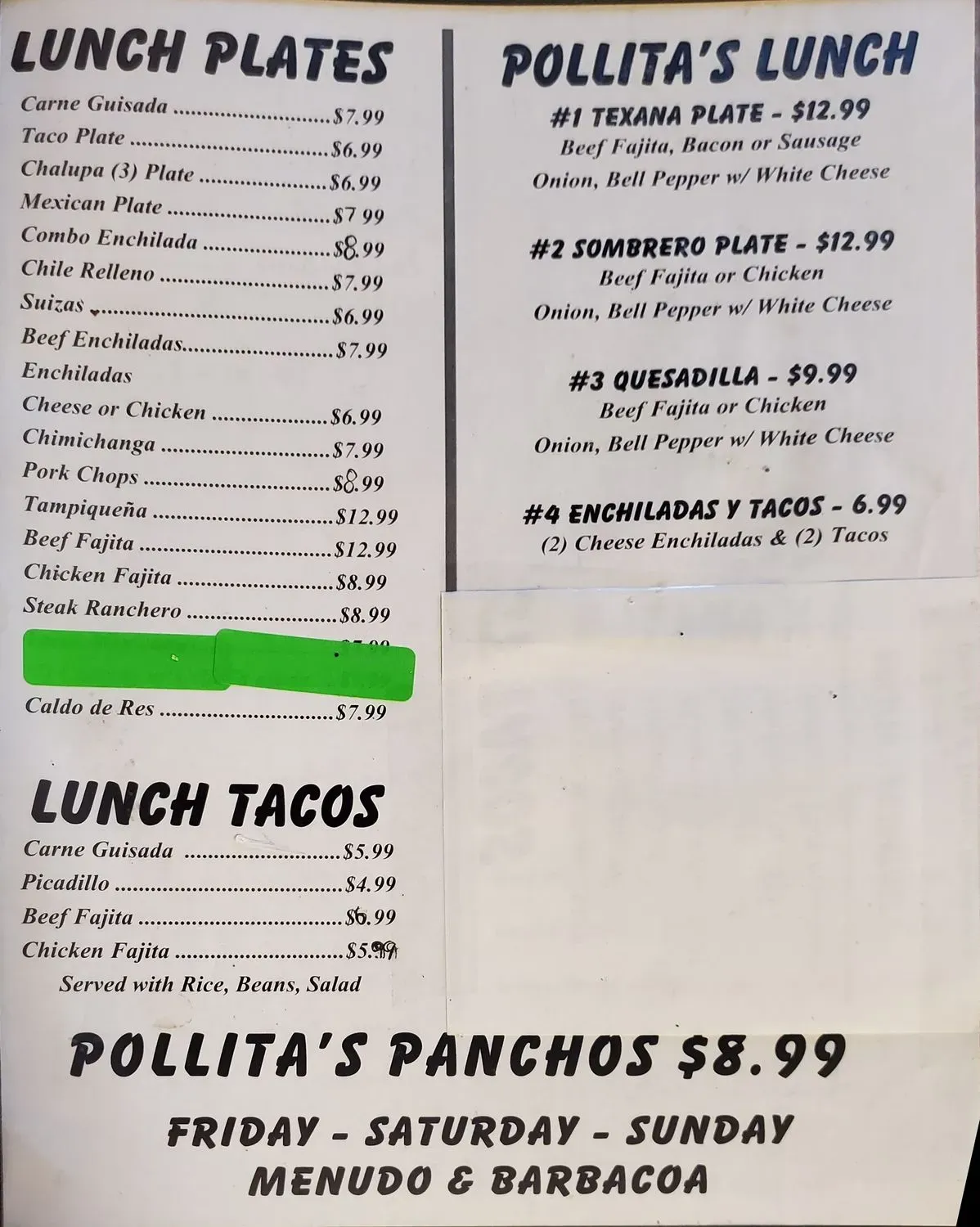 Menu 3