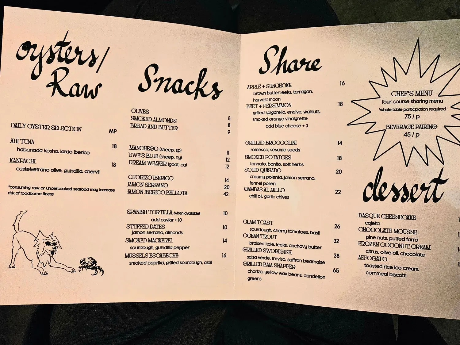 Menu 3