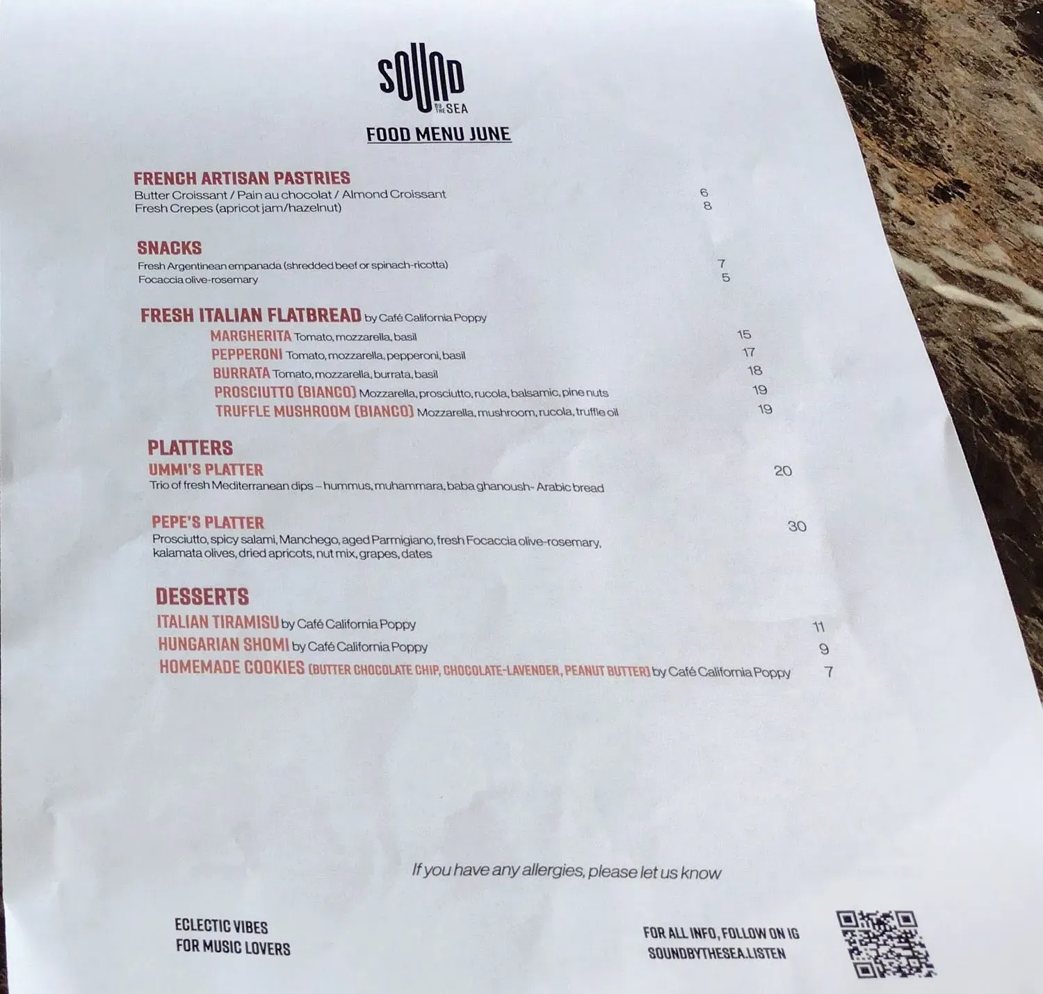 Menu 6