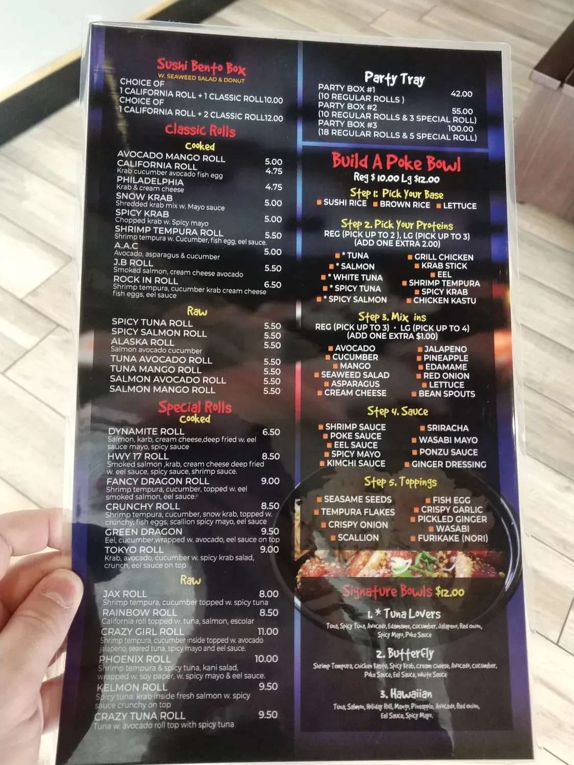 Menu 3