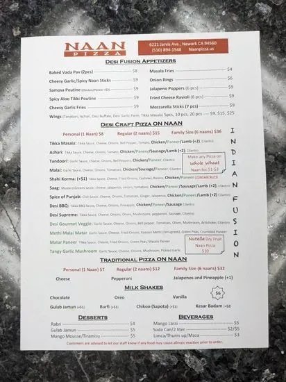 Menu 3