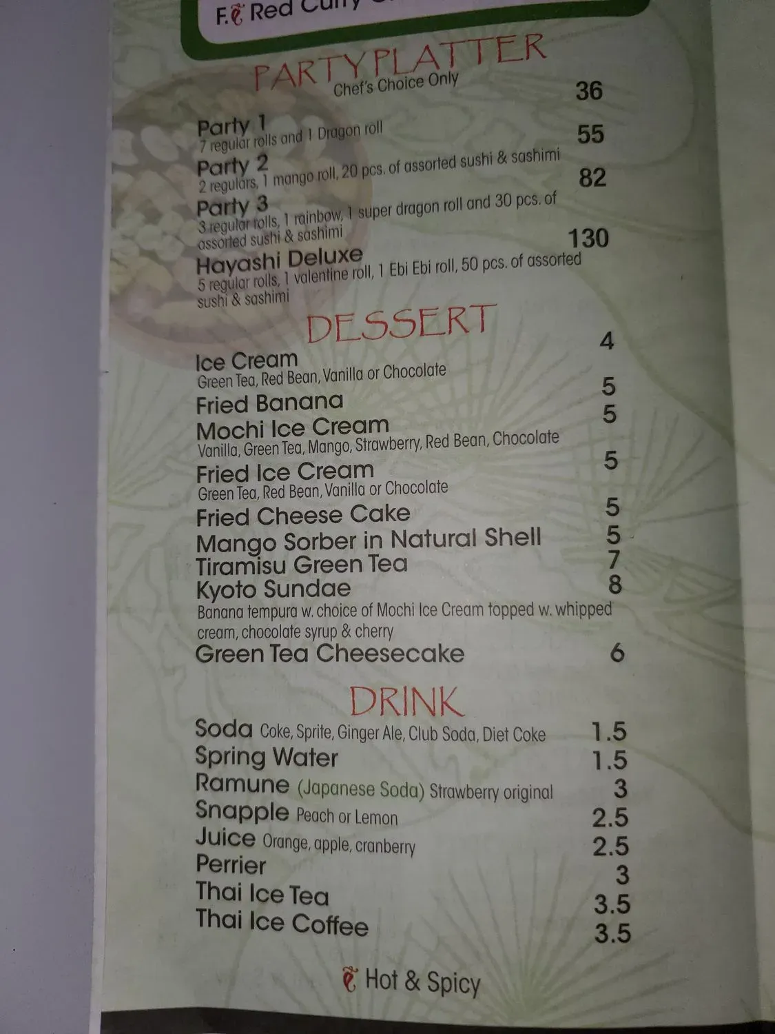 Menu 3