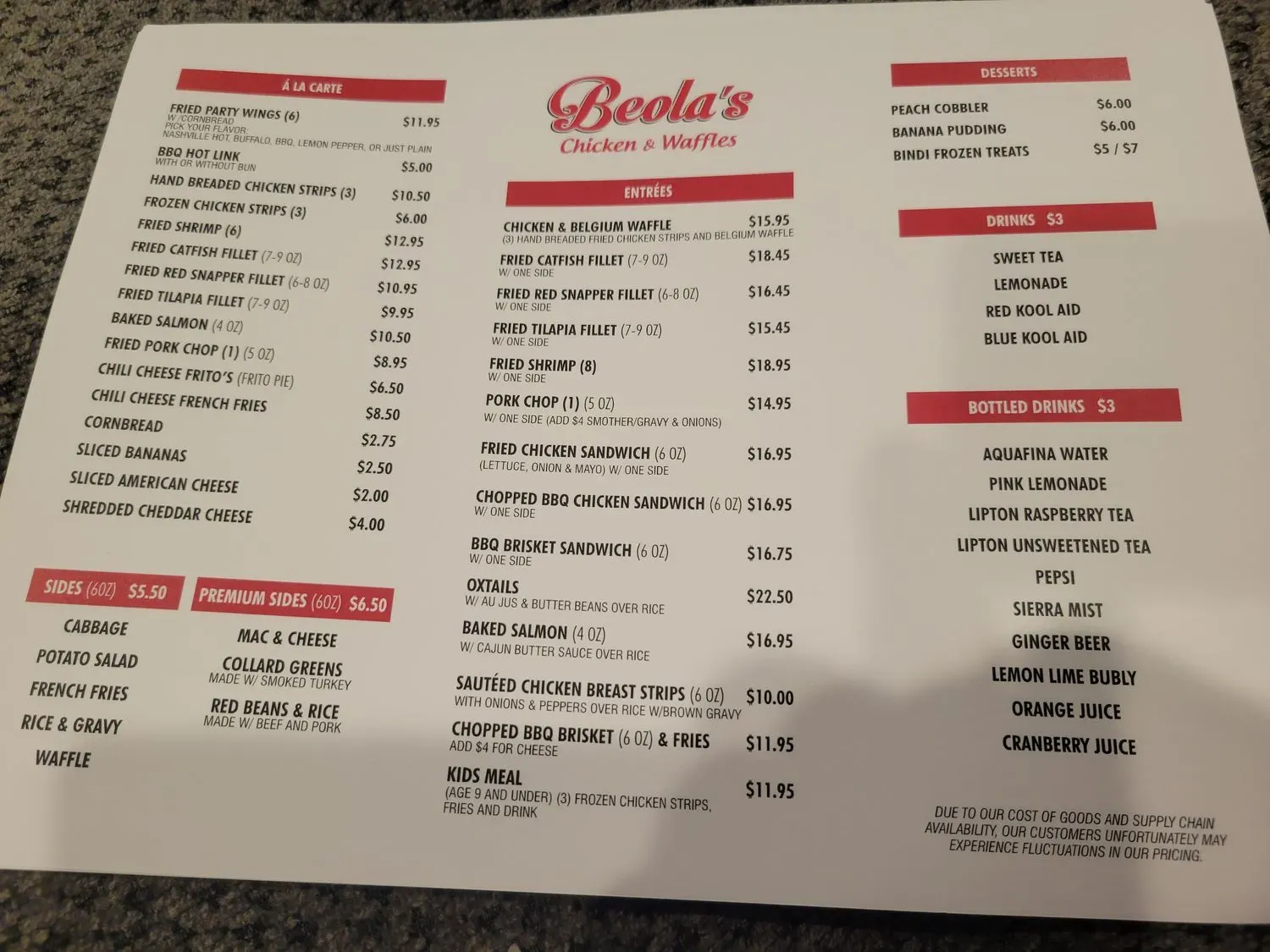 Menu 6