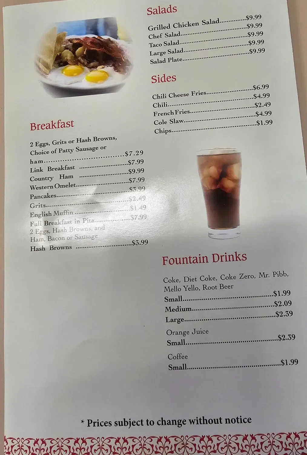 Menu 3