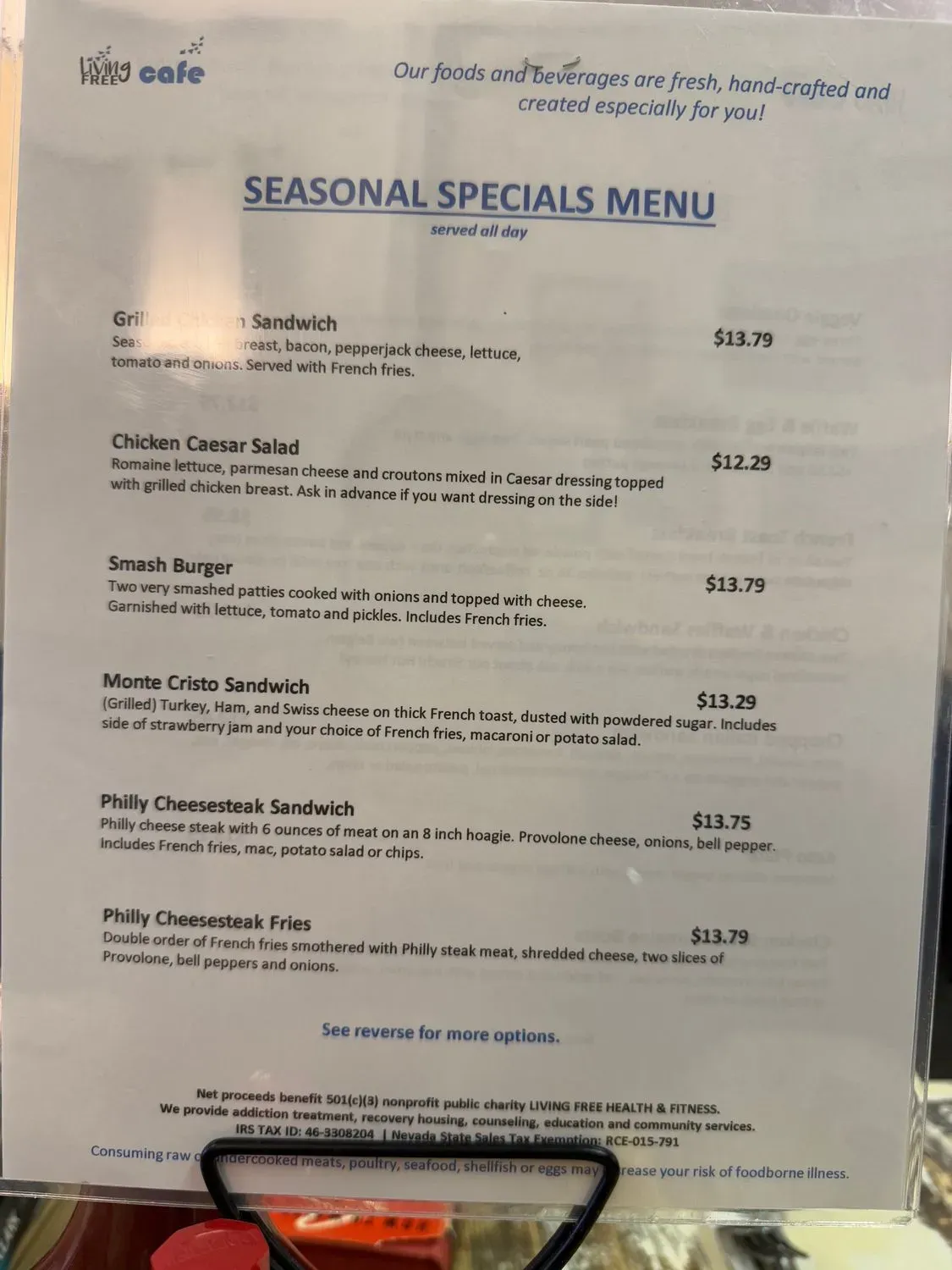 Menu 4