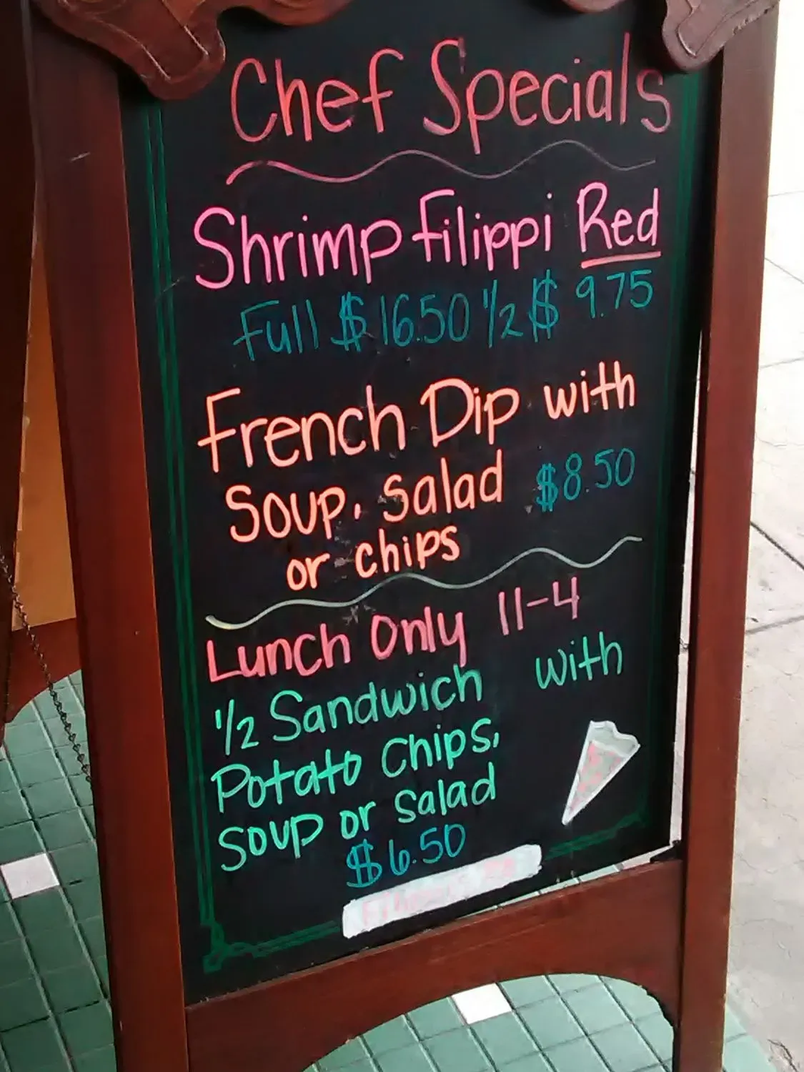 Menu 6