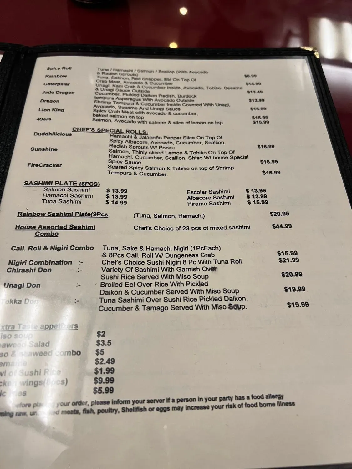 Menu 4