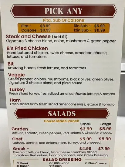 Menu 3