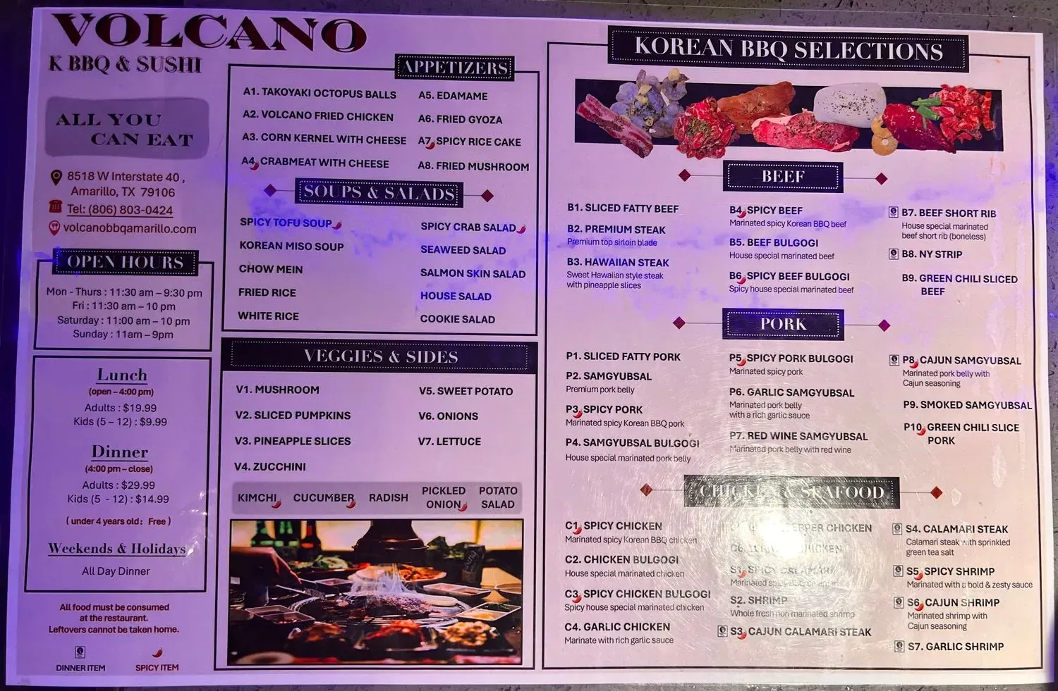 Menu 6