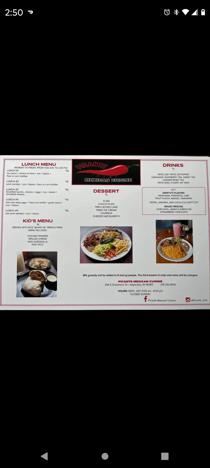 Menu 3