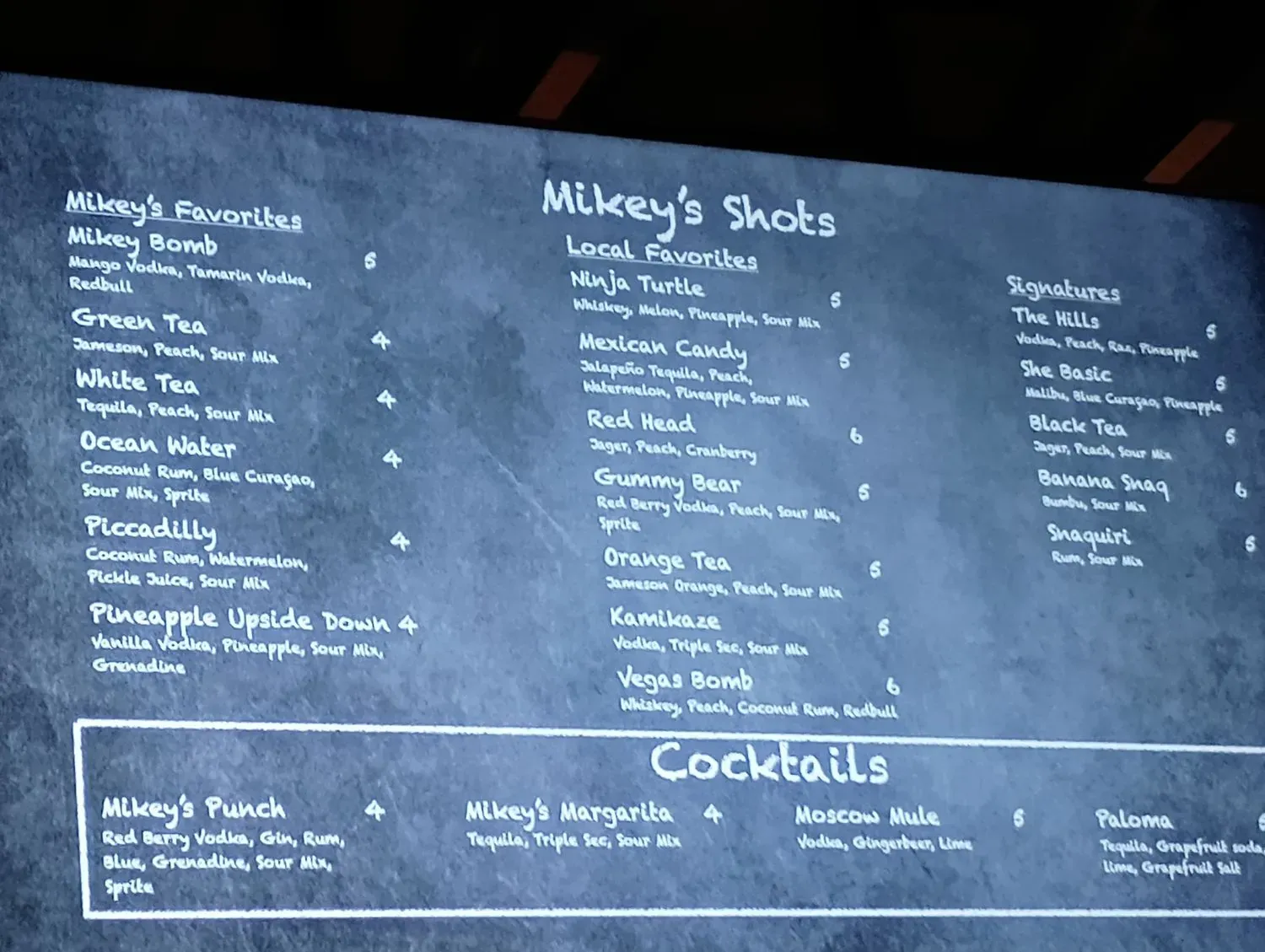 Menu 6