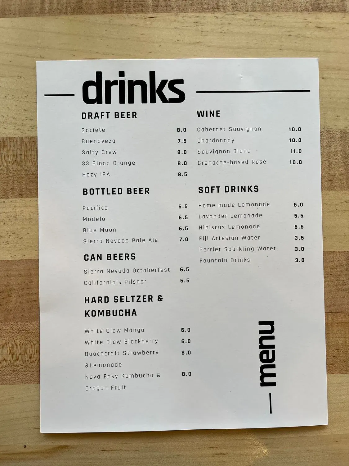 Menu 4