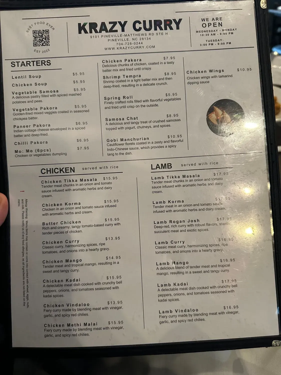 Menu 3