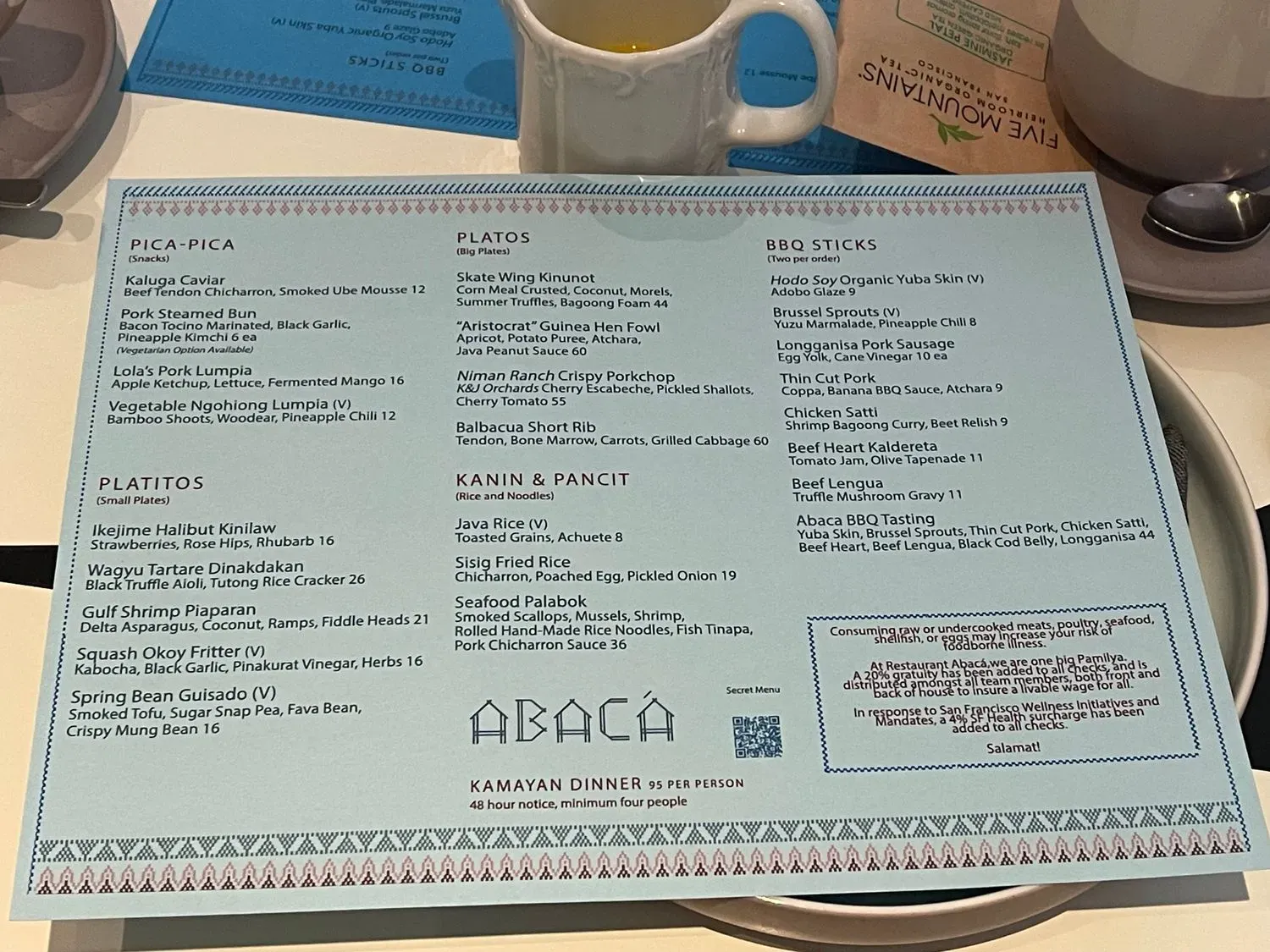 Menu 4