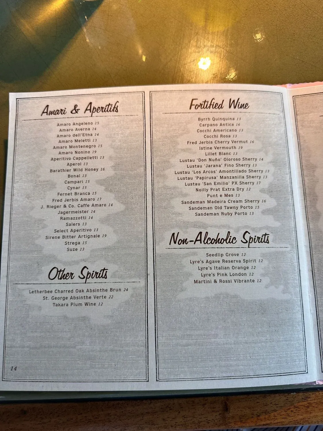 Menu 3