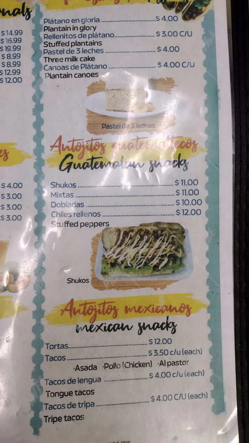 Menu 4