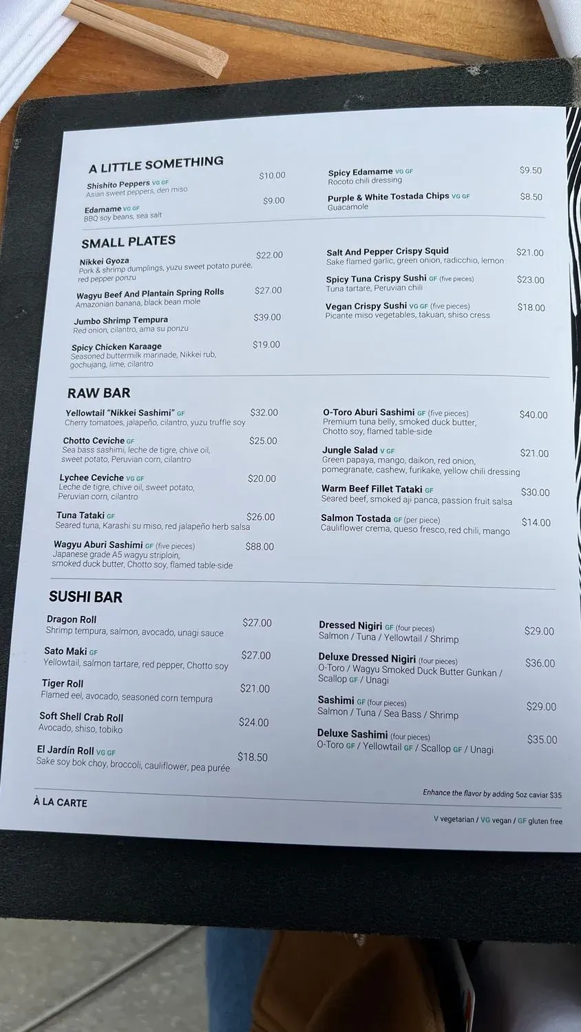 Menu 6