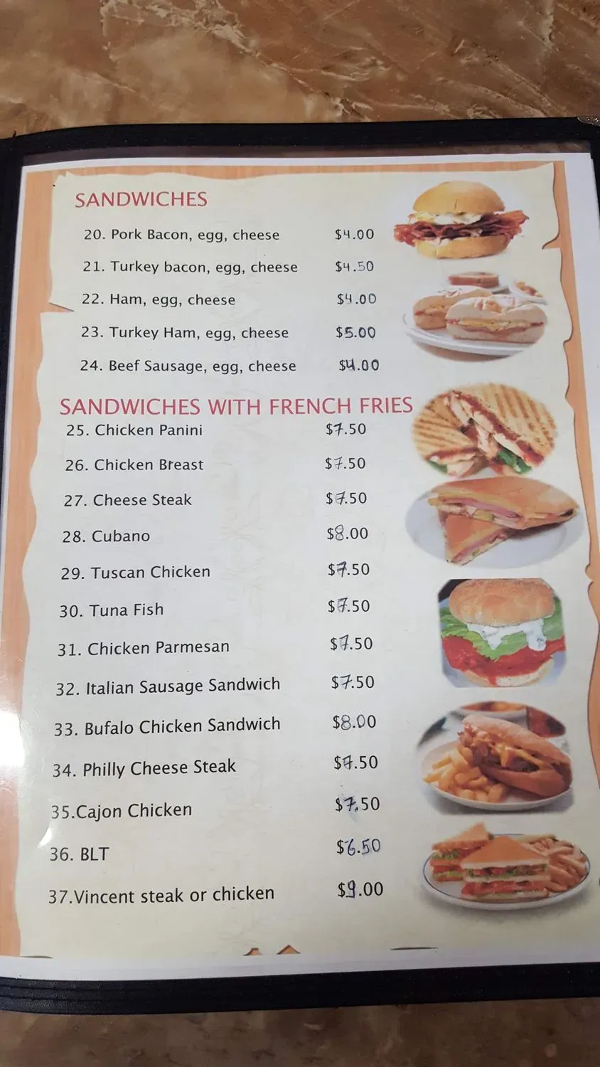 Menu 3