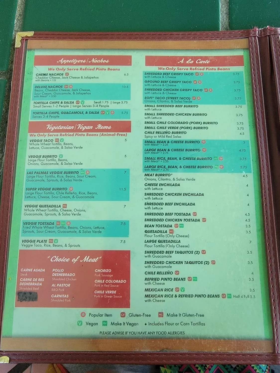 Menu 3