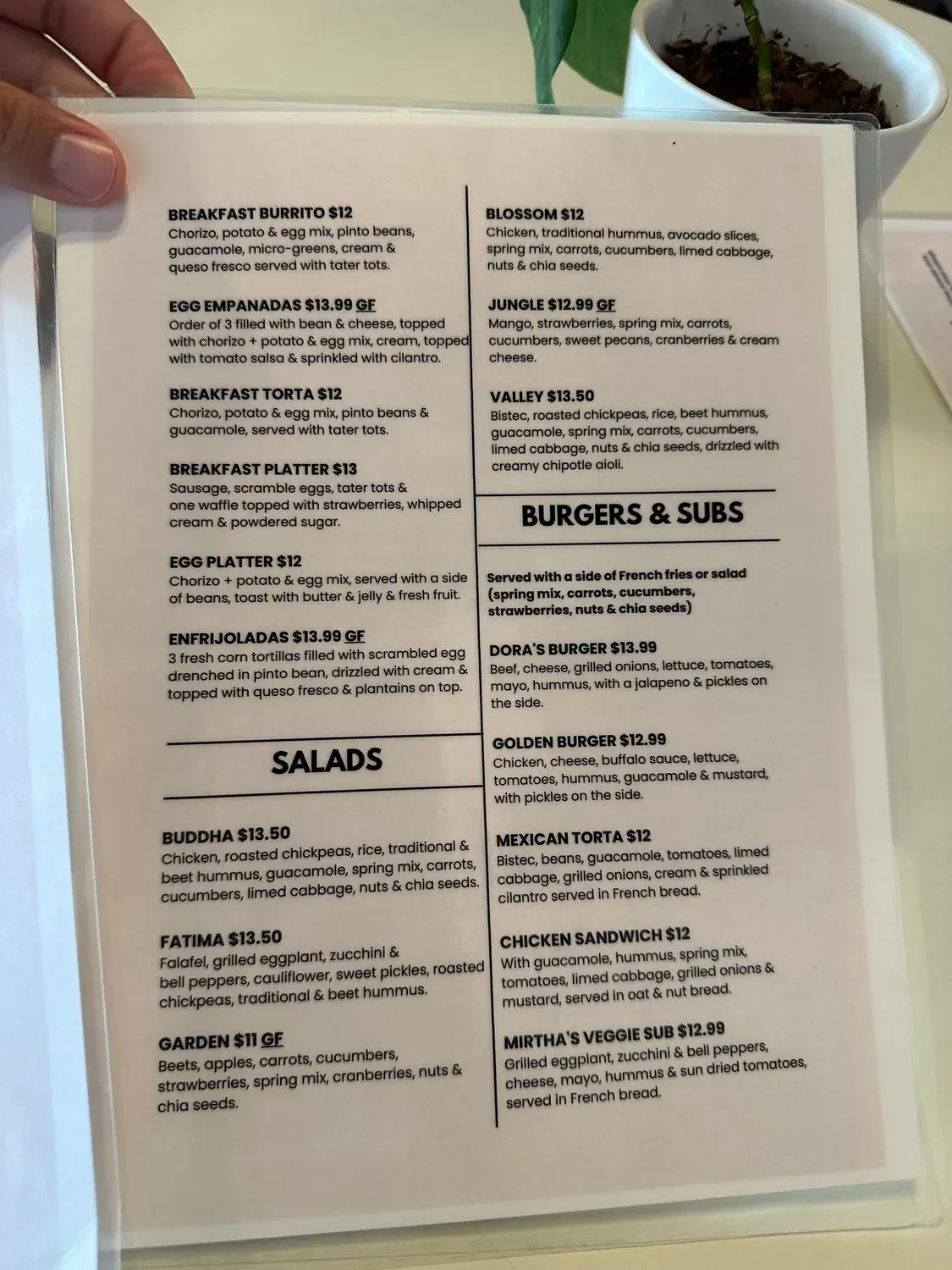 Menu 6