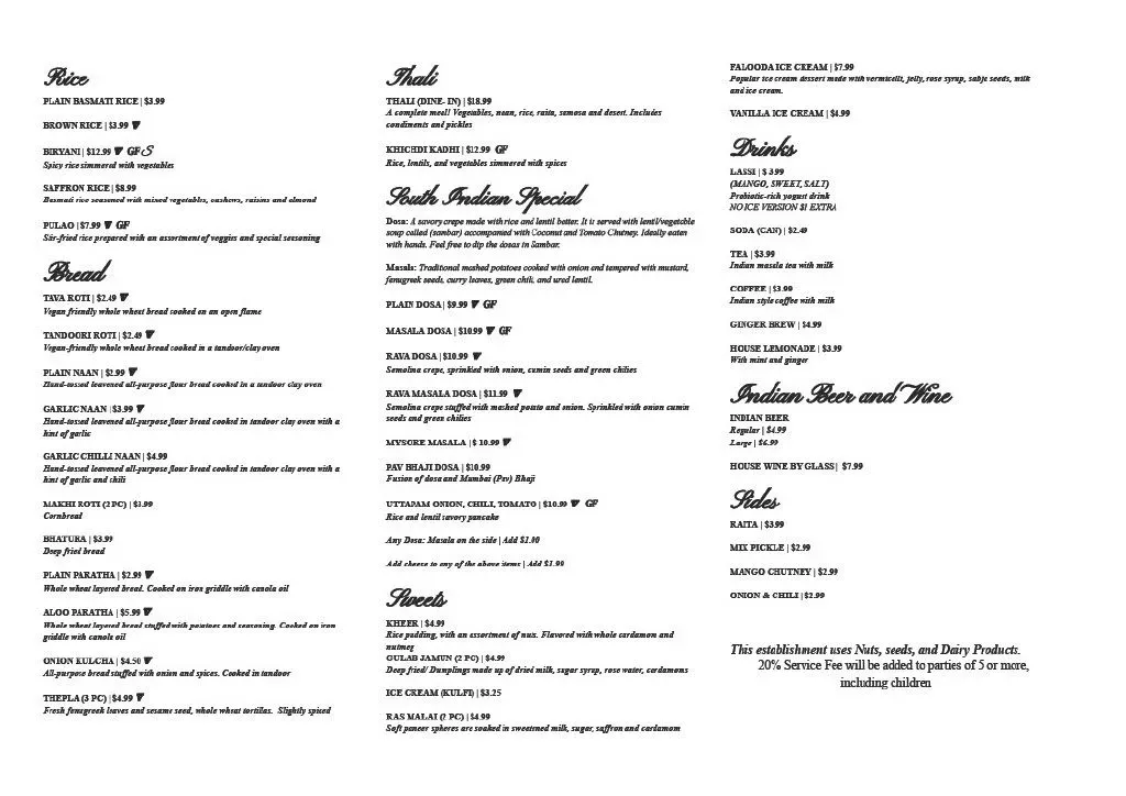 Menu 6