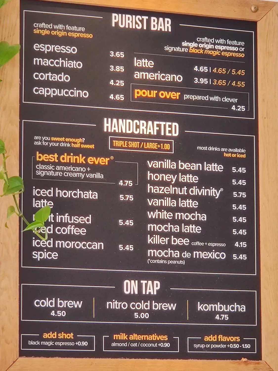 Better Buzz Coffee Pacific Beach West Menu - Updated November 2025