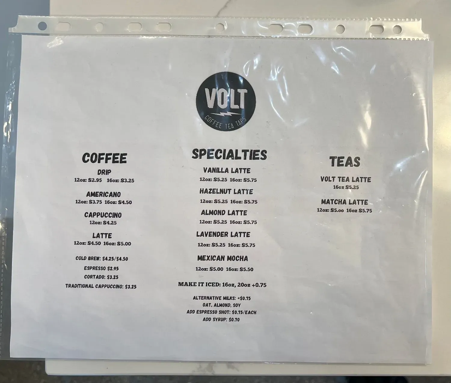 Menu 3