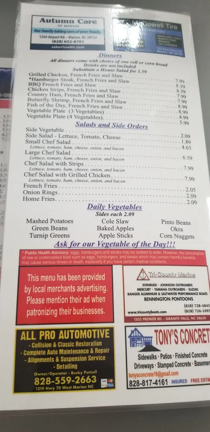 Menu 6