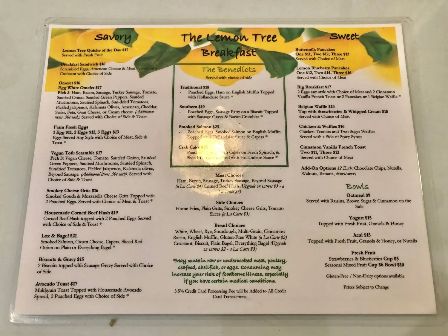 Menu 4