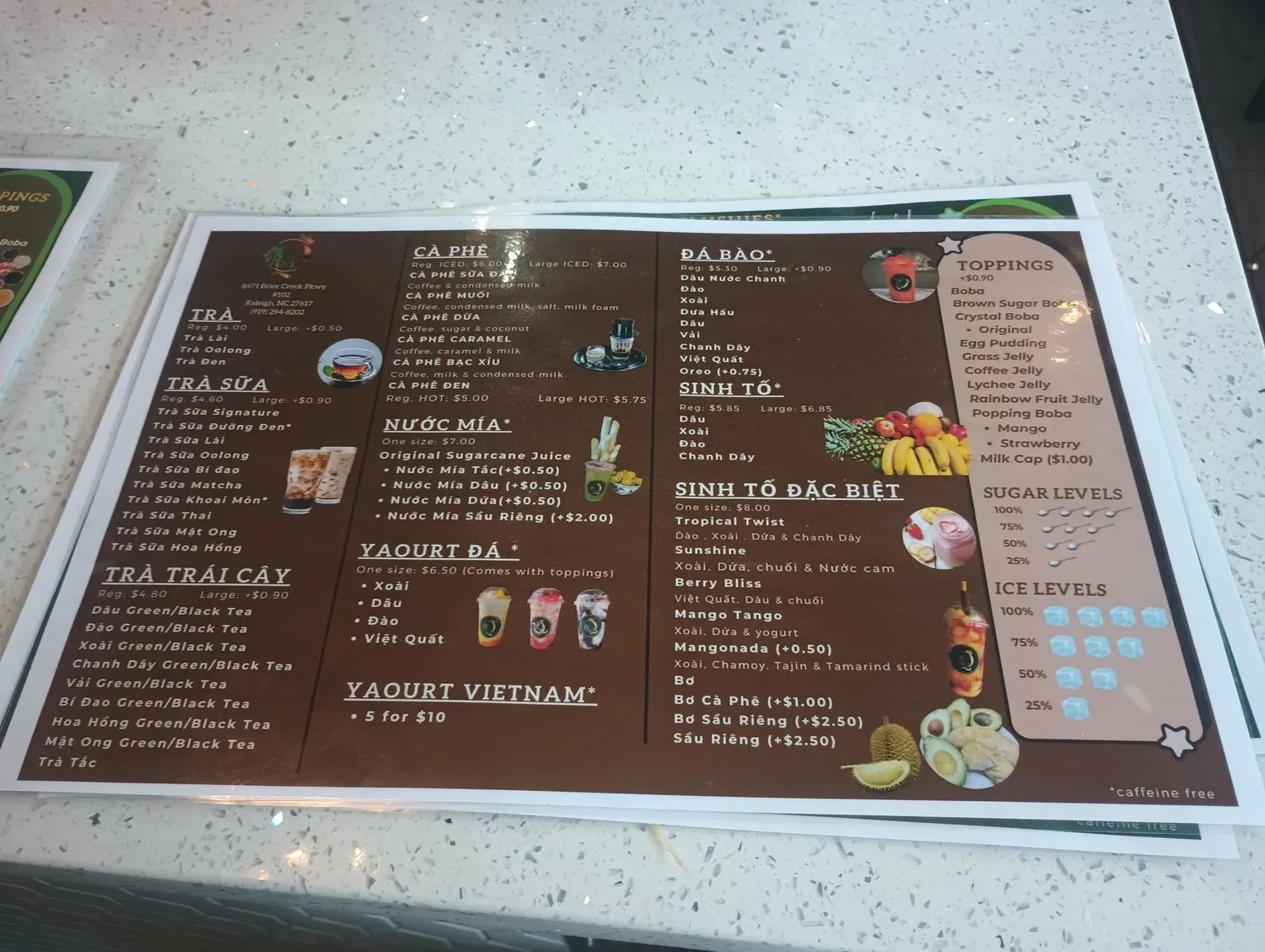 Menu 6