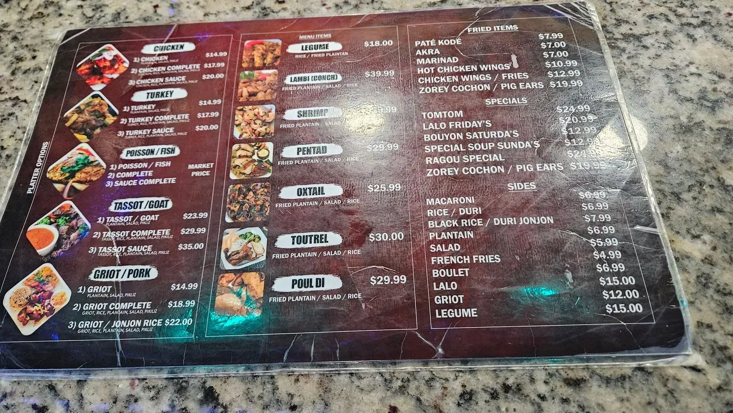 Menu 6