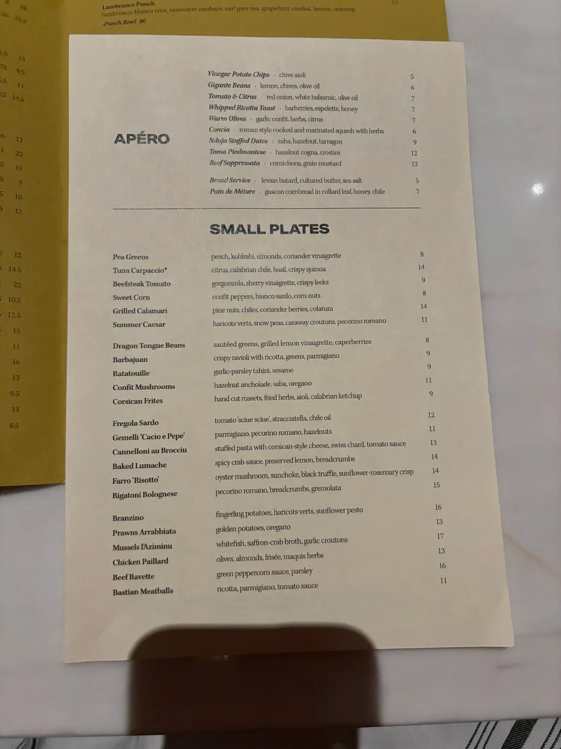 Menu 4