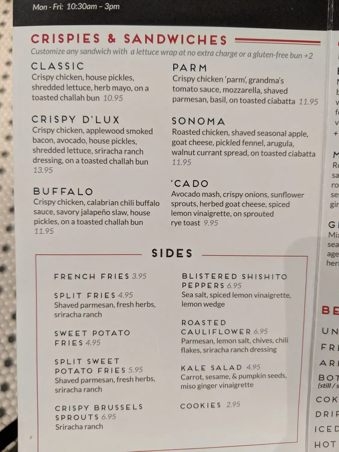 Menu 3