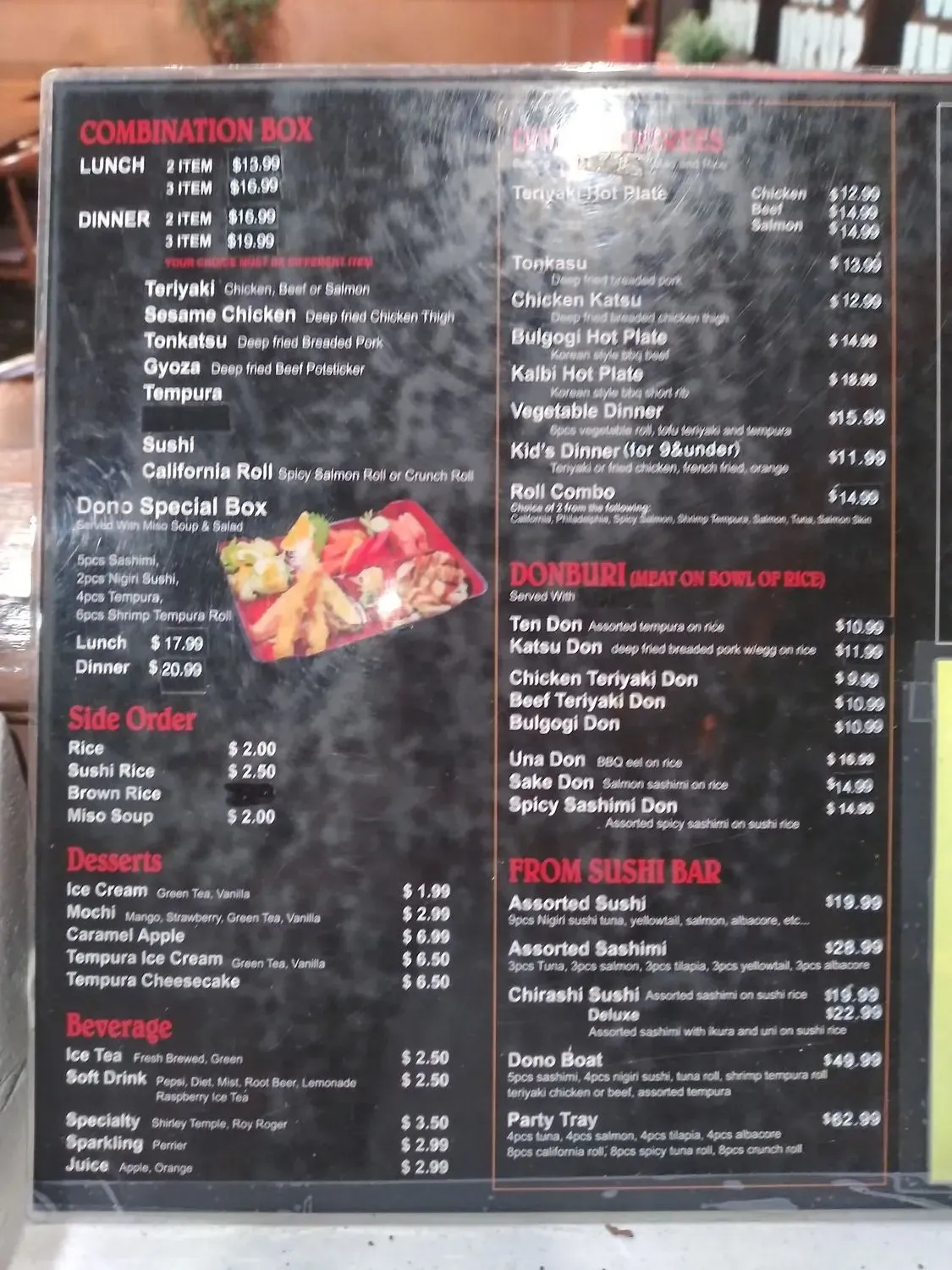 Menu 3