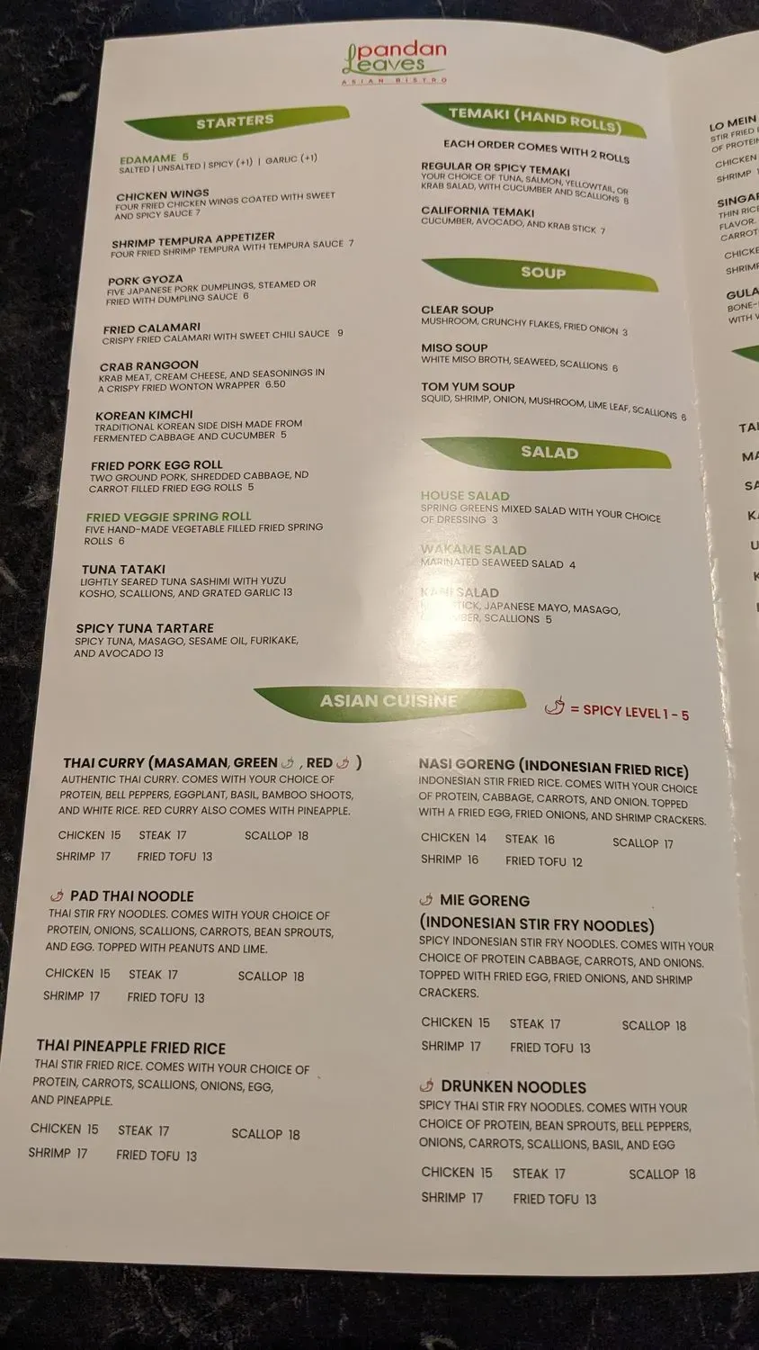 Menu 3