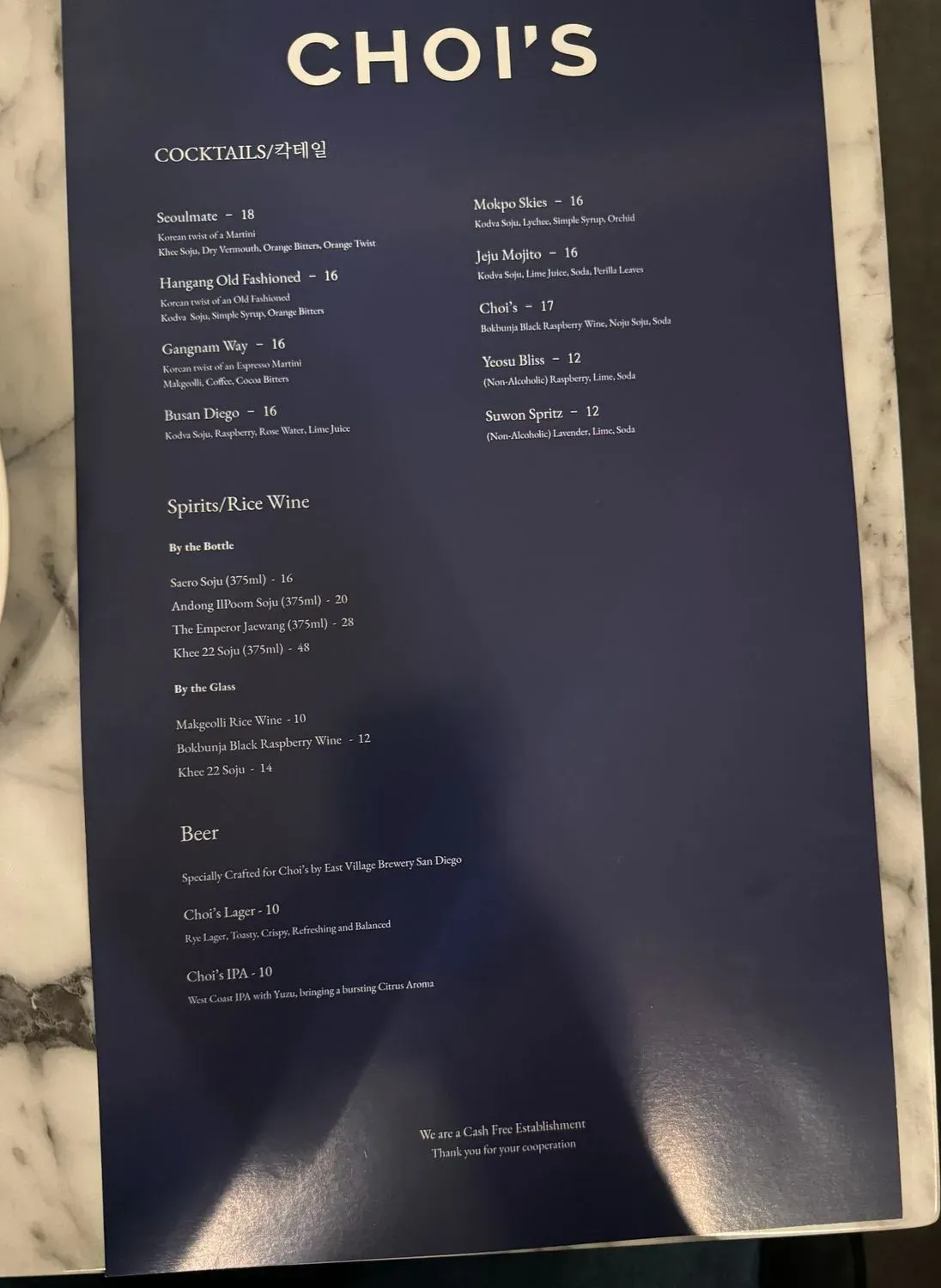 Menu 6