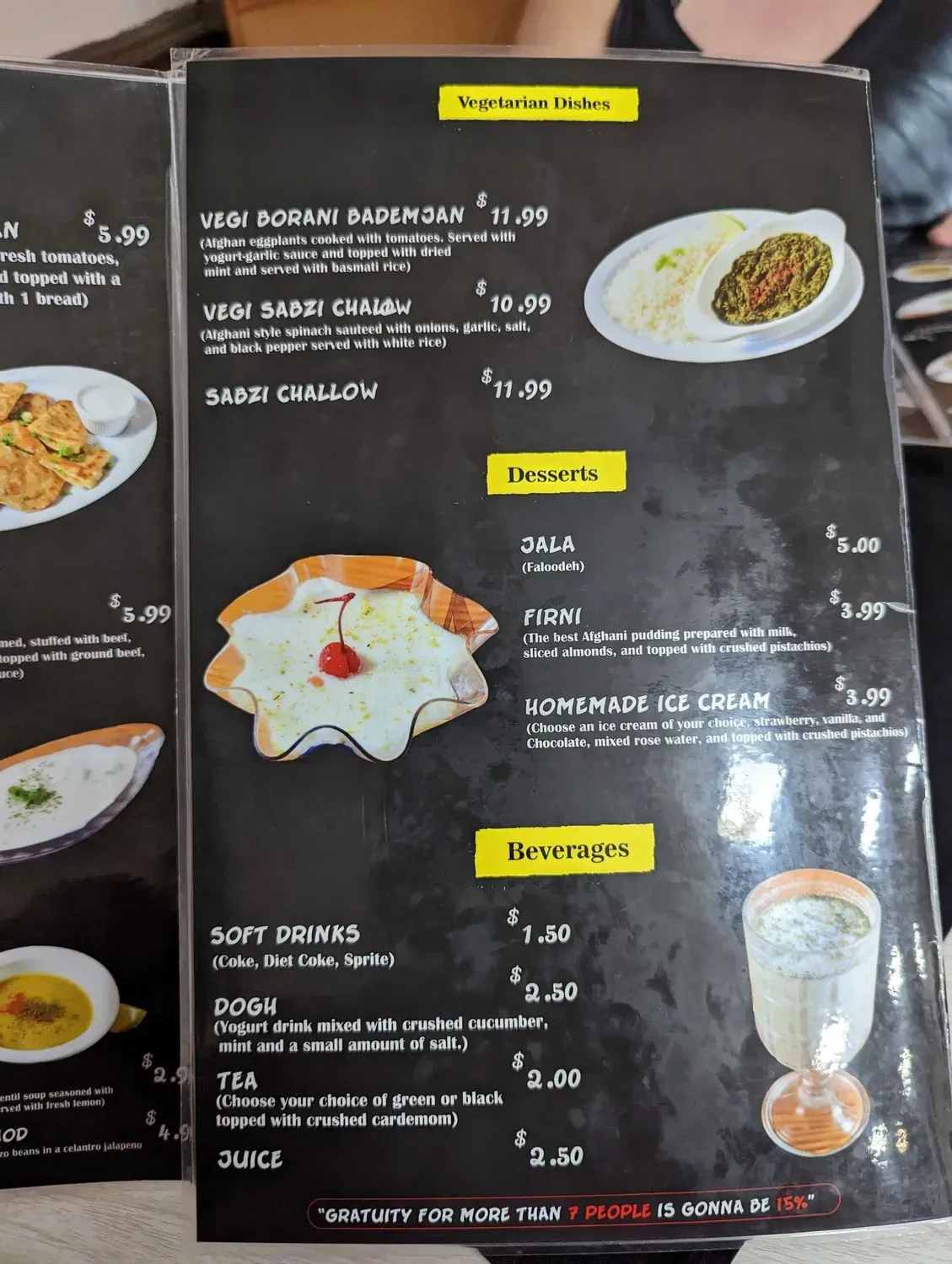 Menu 4