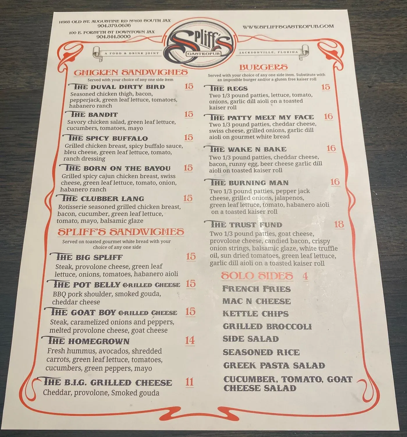 Menu 3