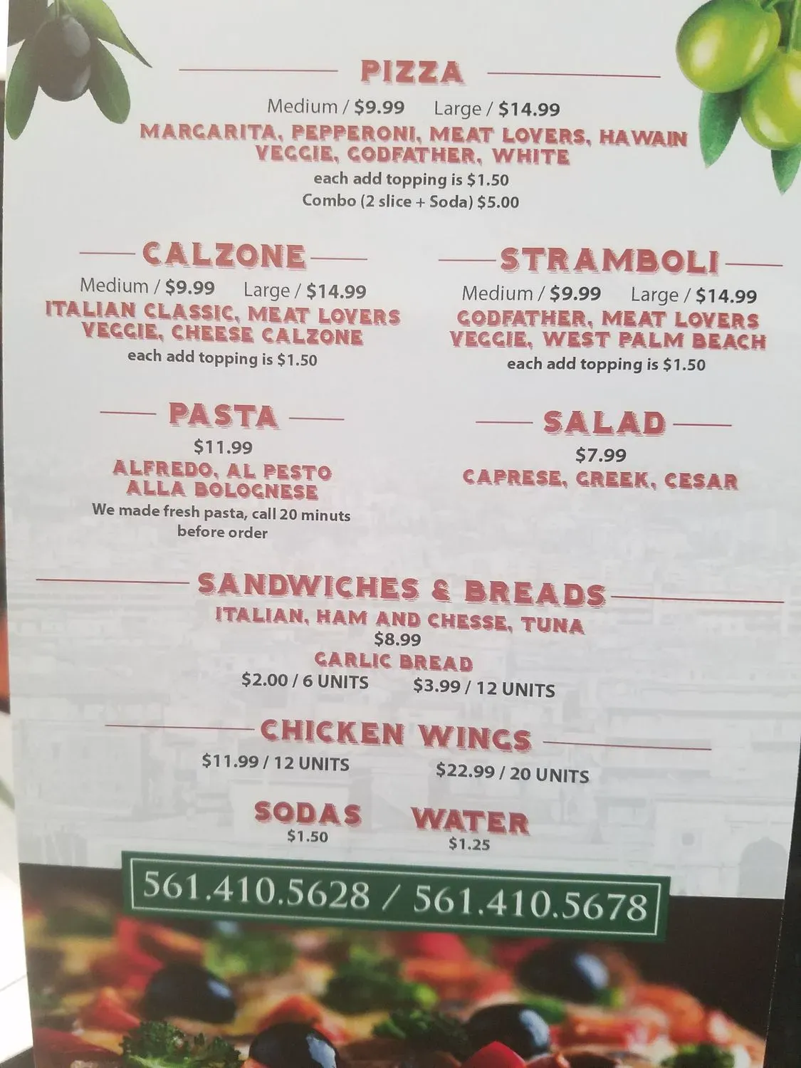 Menu 3