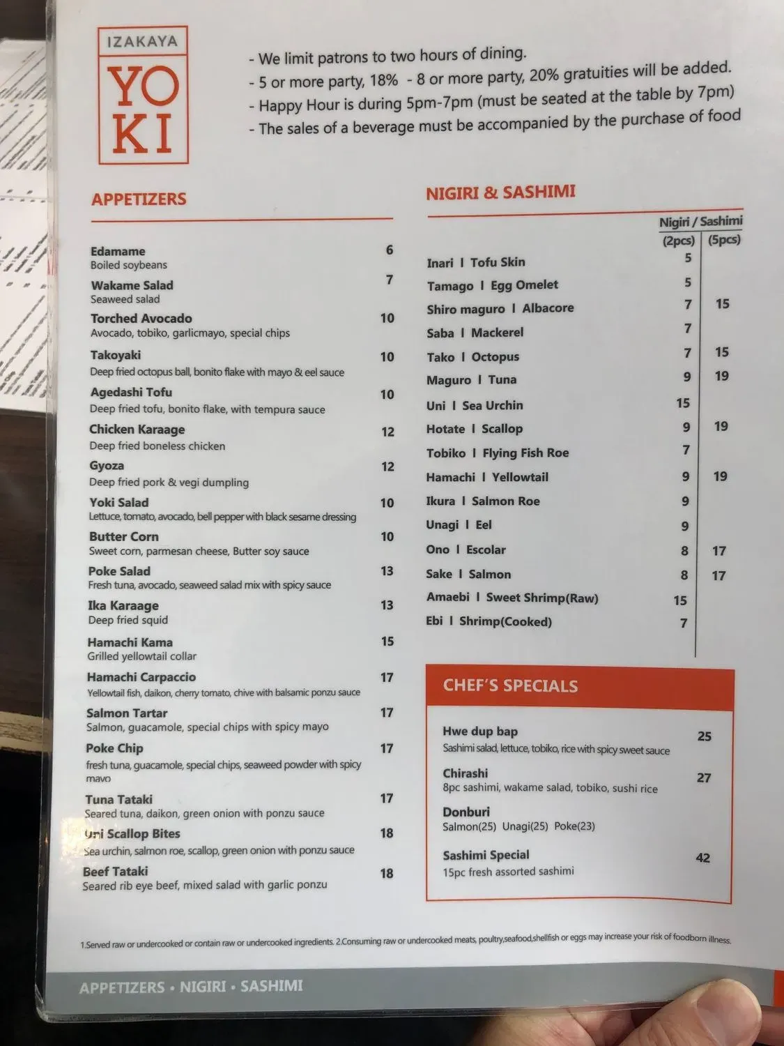 Menu 6